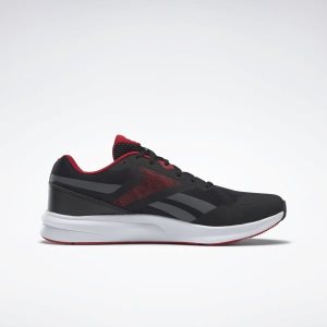 Reebok Runner 4.0 Laufschuhe Herren - Schwarz/Grau/Rot - DE 840-JBC